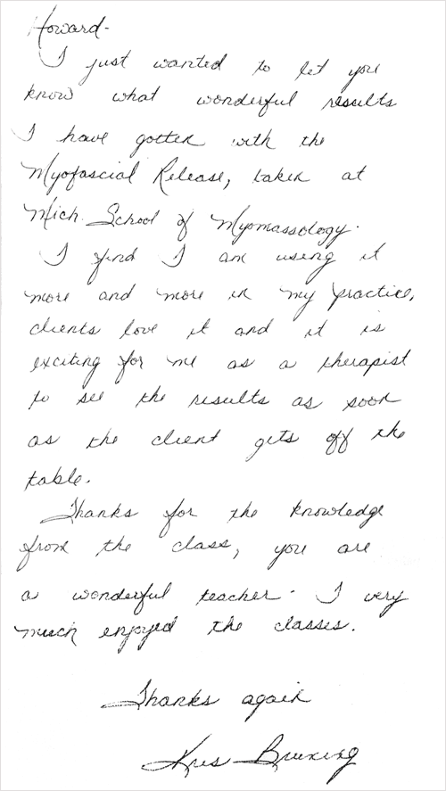 General testimonial letter